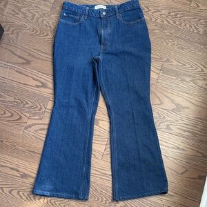 Abercrombie & Fitch Dark Blue Flare Jeans